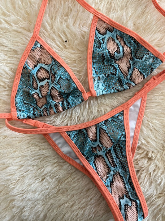 Copper Cobra Posing Suits - Bikini Division