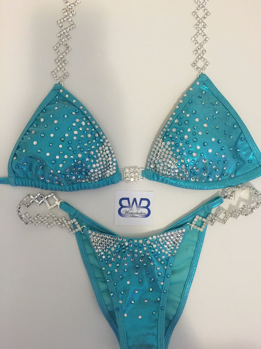 Explosion Aqua Blue-under $400 pattern