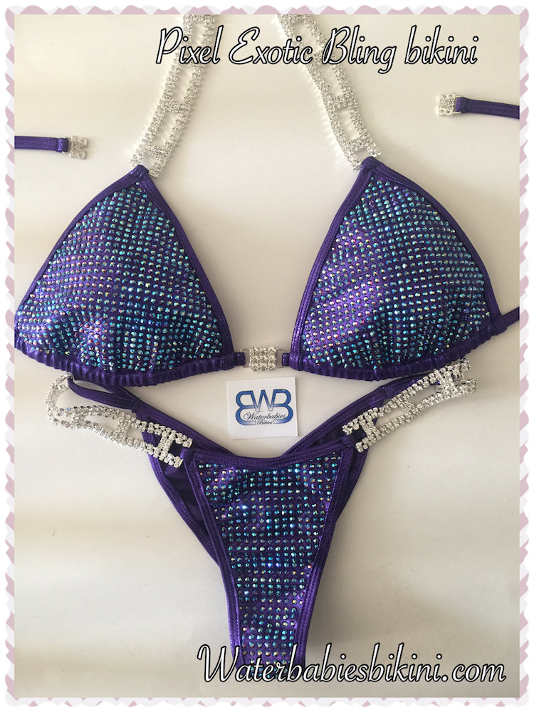 Pixel Purple- Competition Bikini Division