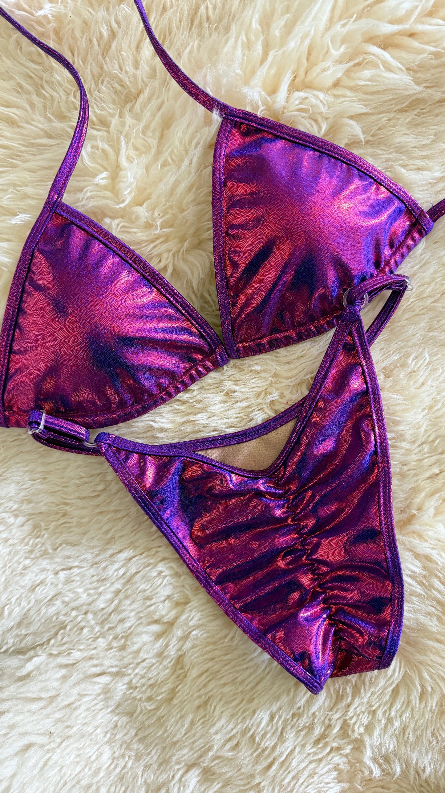 Red Purple- Fit Model Suits