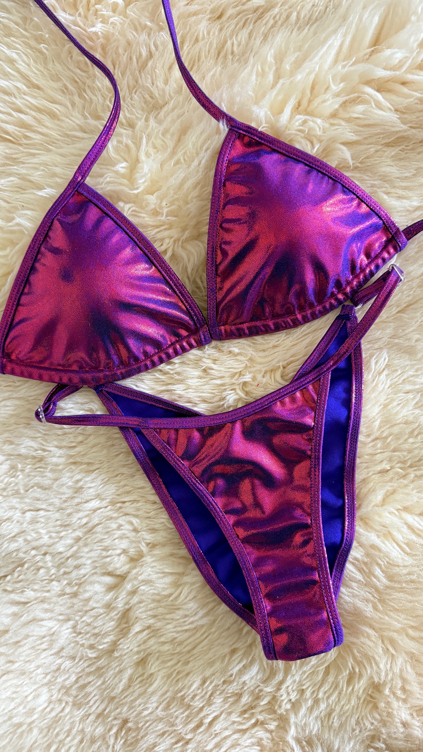 Red Purple- Fit Model Suits